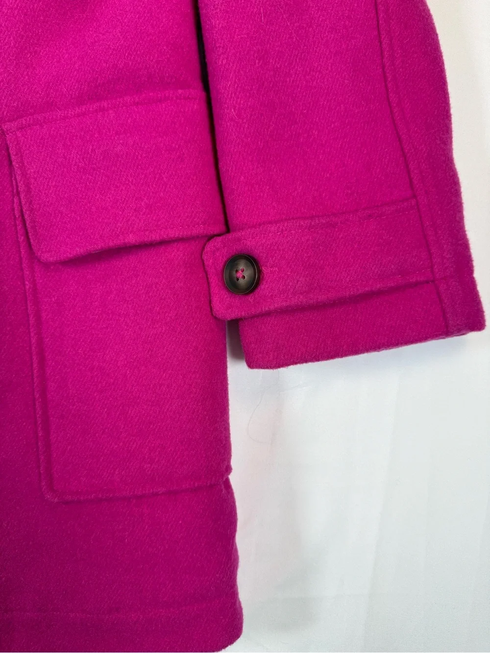 BODEN Girls Hooded Wool Blend Duffle Coat 11-12Y Toggle Jacket Preppy Luxury